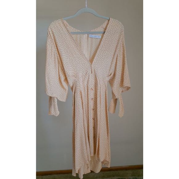 Faithfull the Brand Birgit Polka Dot Mini Dress Anthropologie - Picture 4 of 7